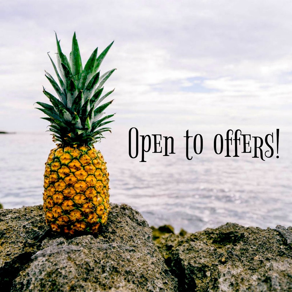 Offers Welcomed!
